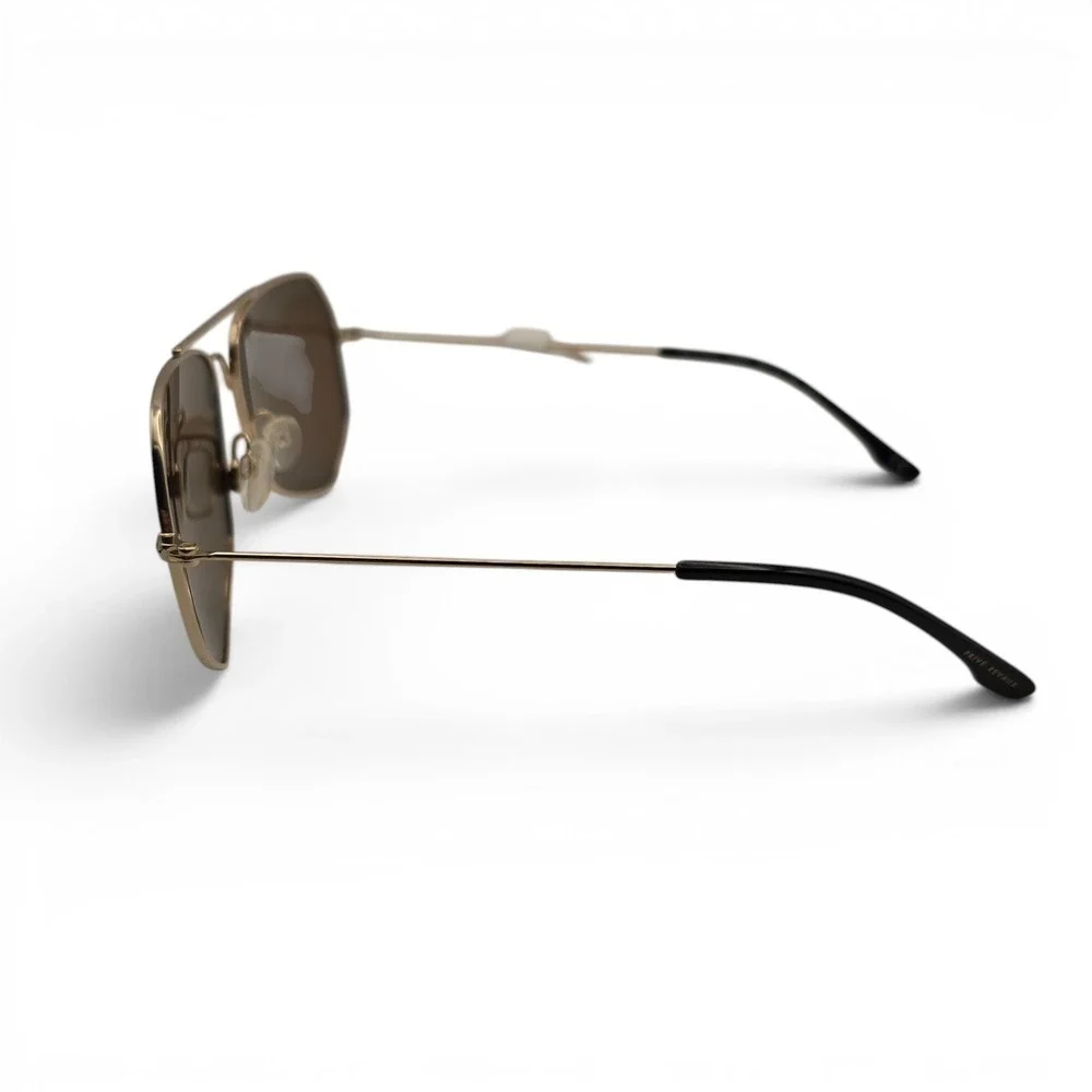 Prive Revaux Unisex Sunglasses Gold Brown The Cuervo Polarized Aviator 59-13-145